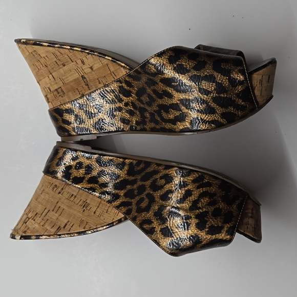 Steve Madden Cheetah Wedges - Picture 3 of 8